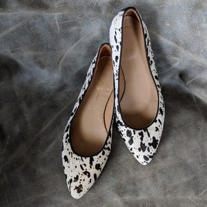 Mercanti Fiorentini Pony Hair Flats